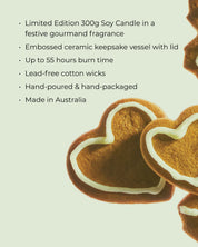 GINGERBREAD COOKIES | 300g Soy Candle