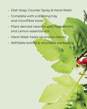WHITE TEA & WILD MINT | Kitchen Trio Gift Set 900mL