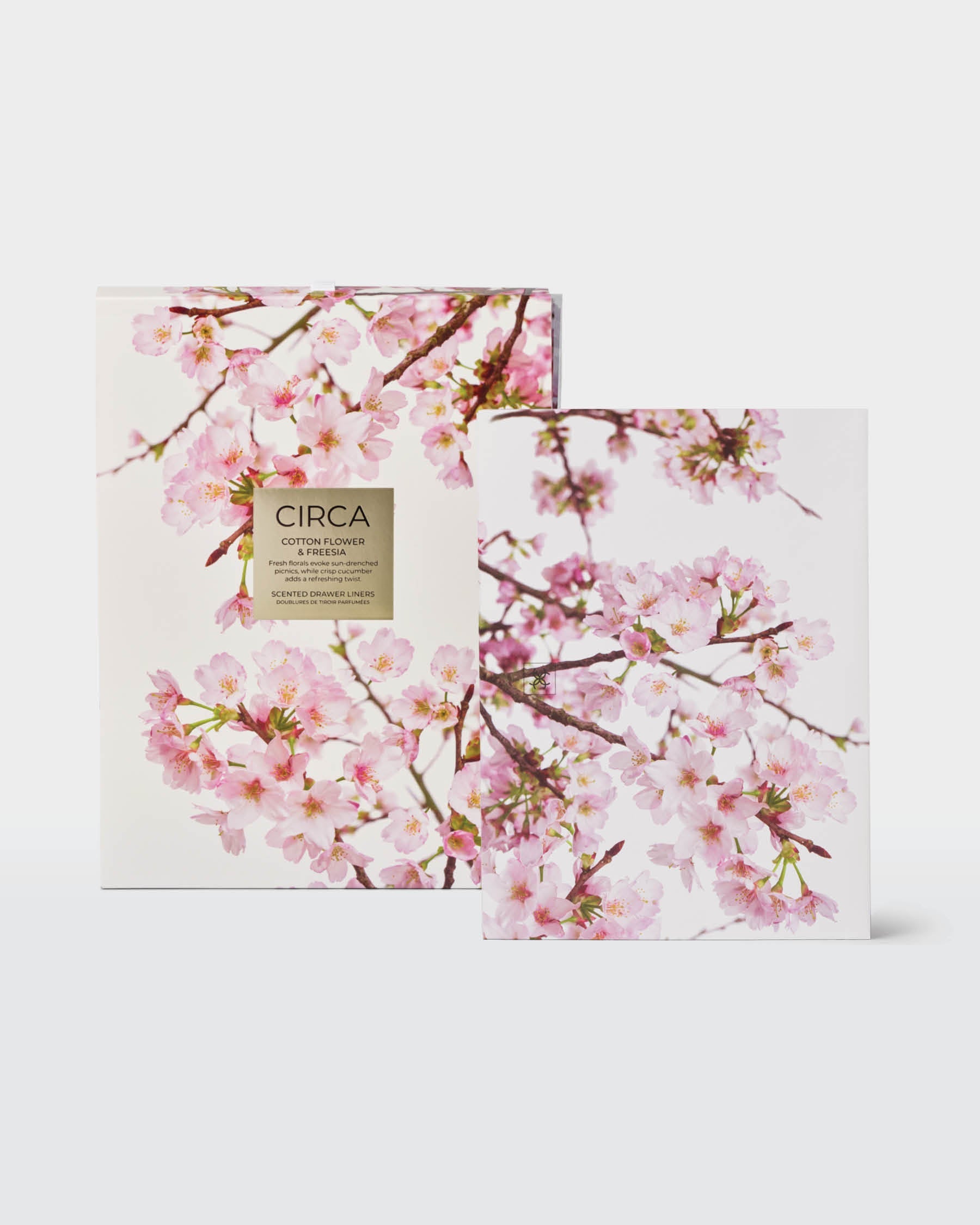 Cotton Flower & Freesia Scented Drawer Liners 6 Pack