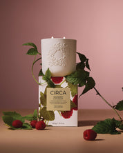 Circa Raspberry & Rhubarb 300g Soy Candle