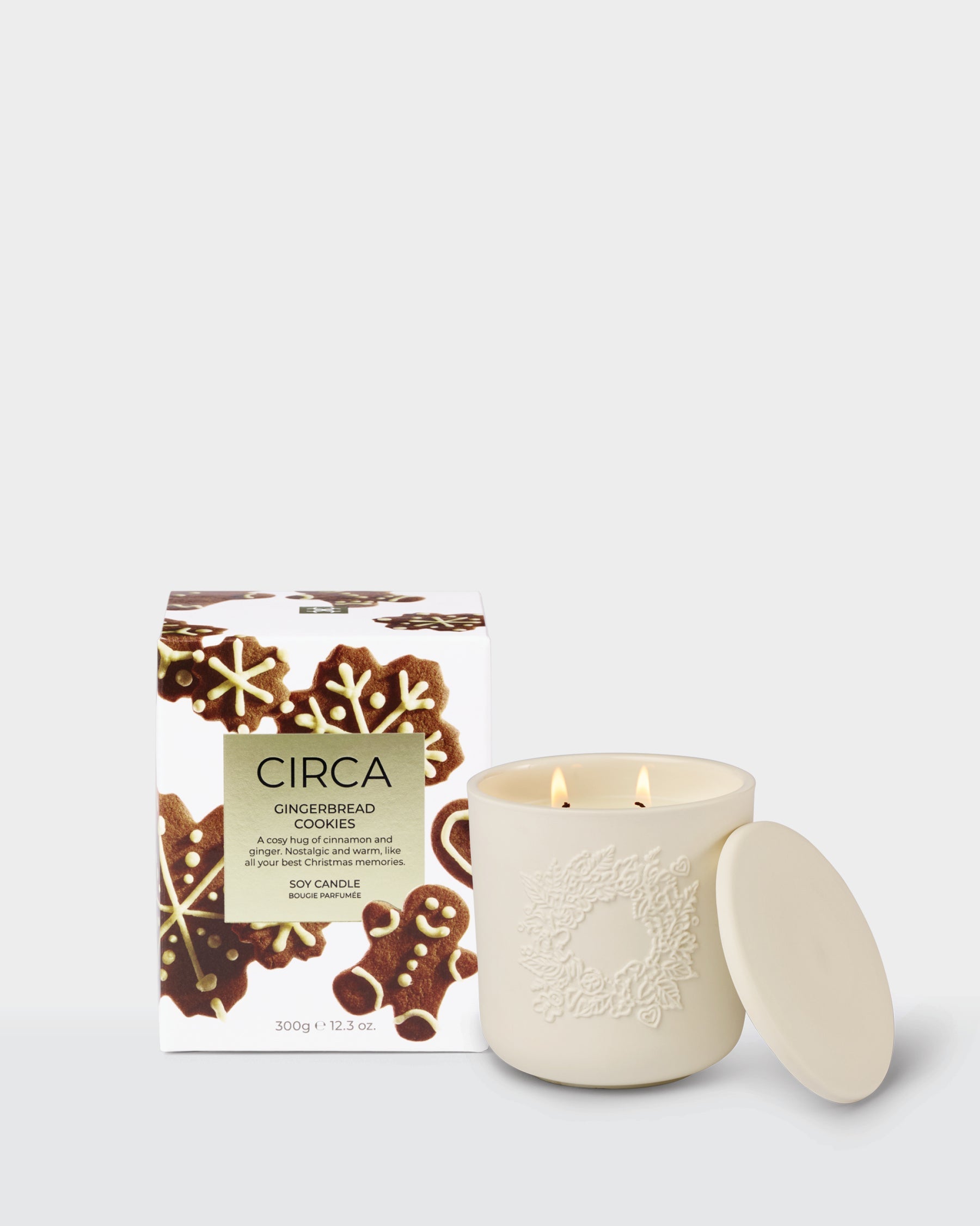 Circa Gingerbread Cookies 300g Soy Candle