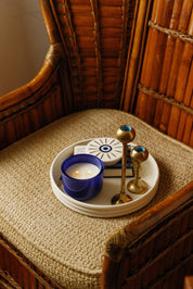 Incense & Smoke Charmed Candle 226g - Evil Eye
