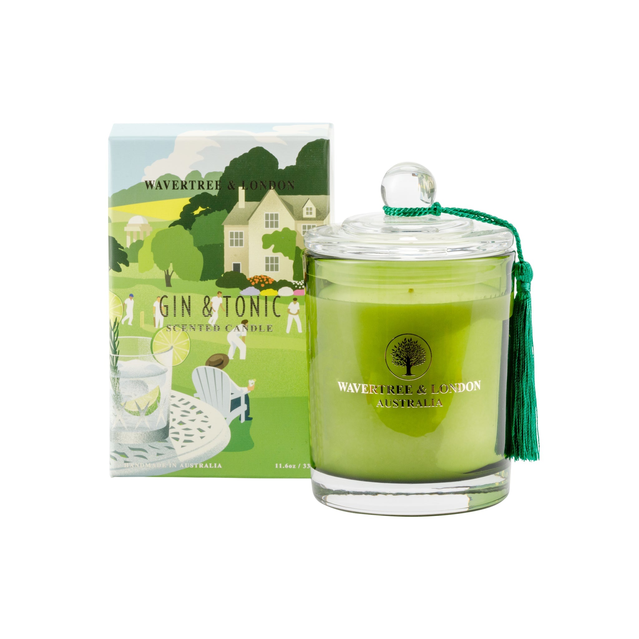 GIN & TONIC | Wavertree & London | 330g Soy Candle