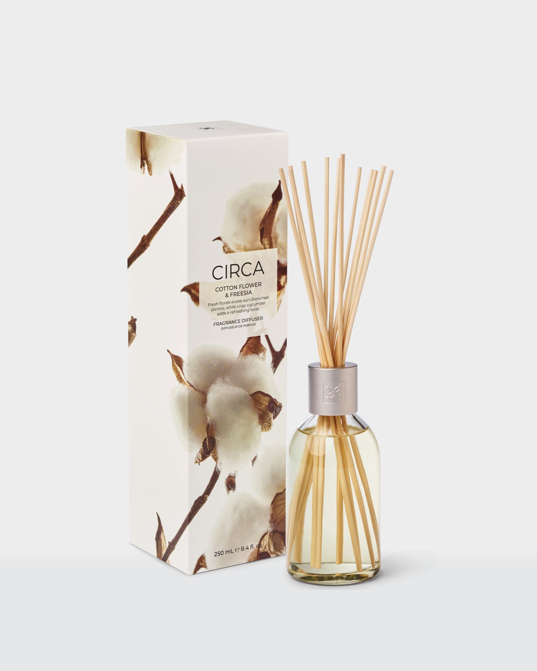 Cotton Flower & Freesia 250mL Fragrance Diffuser