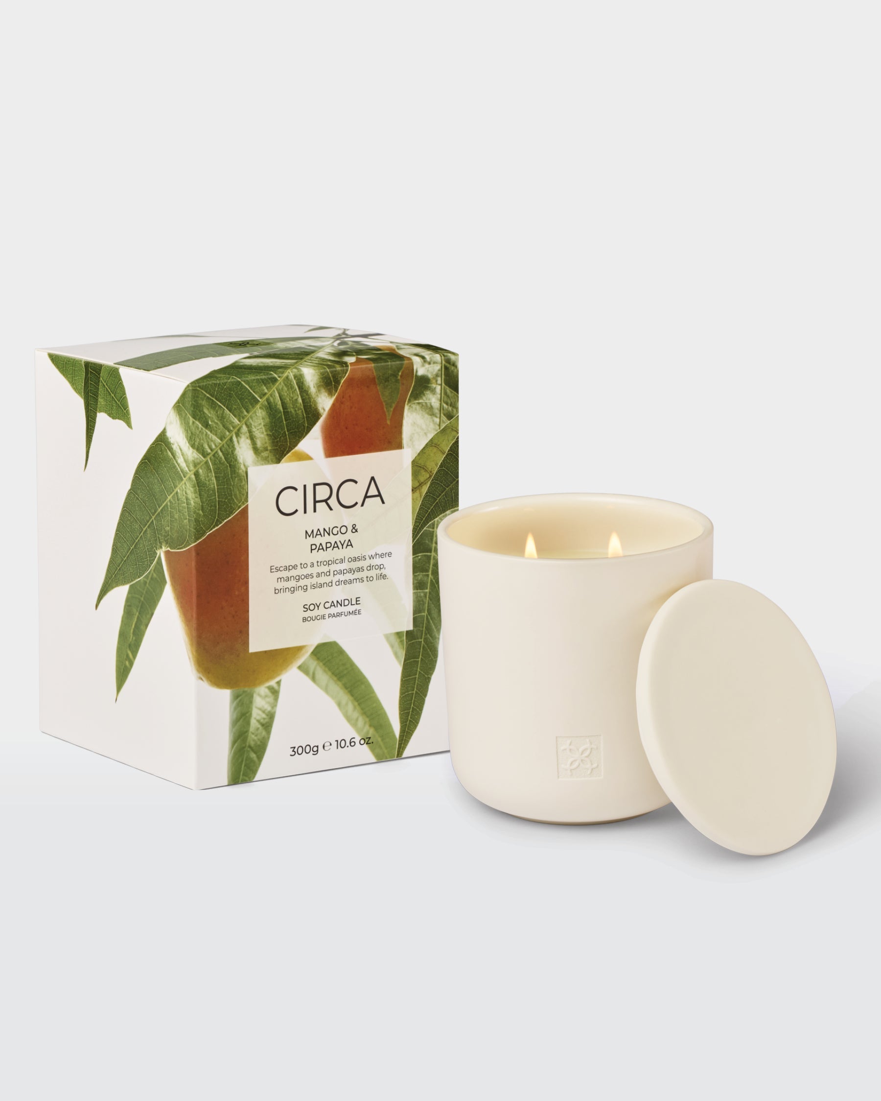 Mango & Papaya 300g Soy Candle