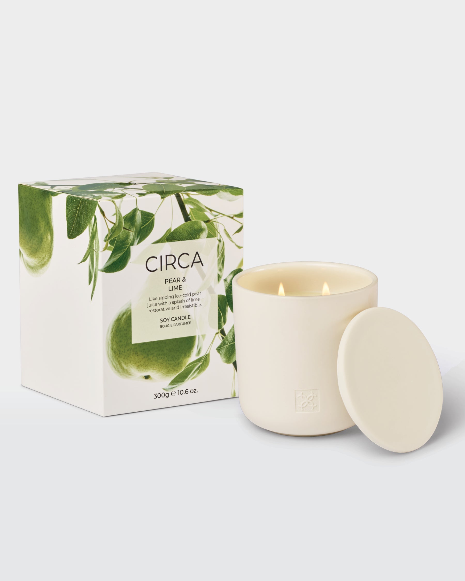 Pear & Lime 300g Soy Candle