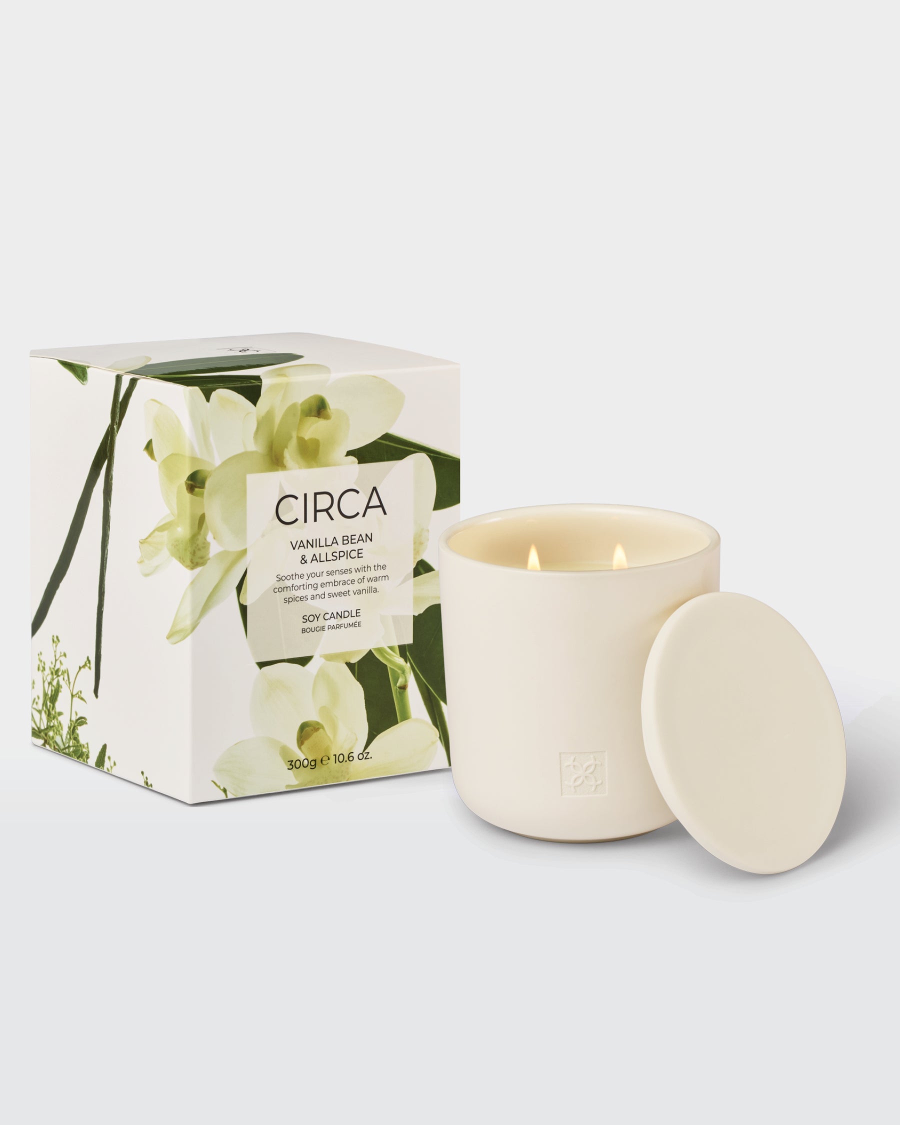 Vanilla Bean & Allspice 300g Soy Candle