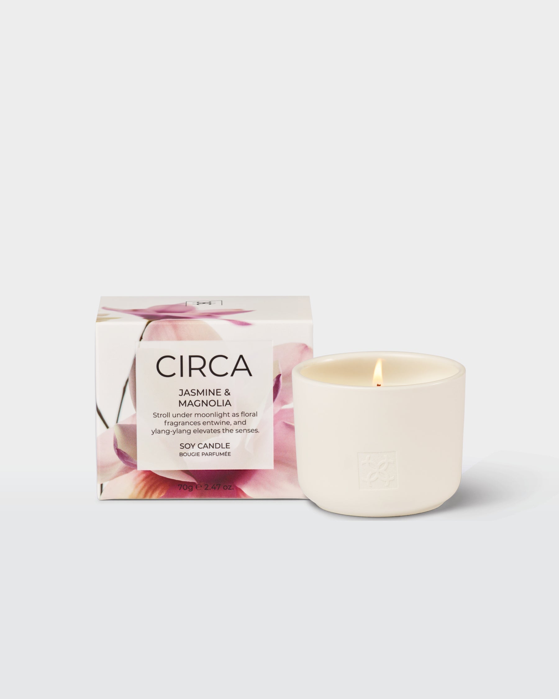 Jasmine & Magnolia 70g Soy Candle