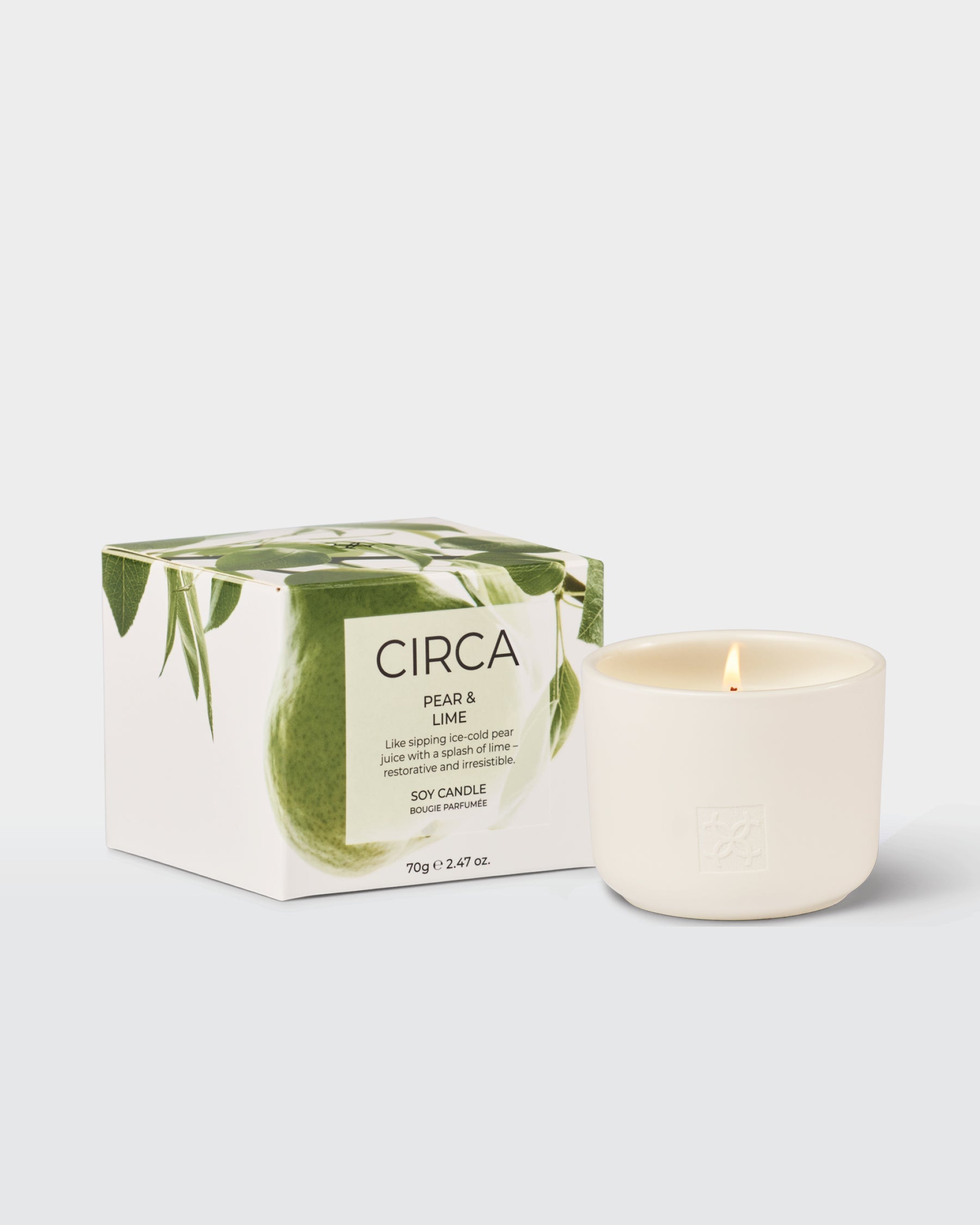 Pear & Lime 70g Soy Candle