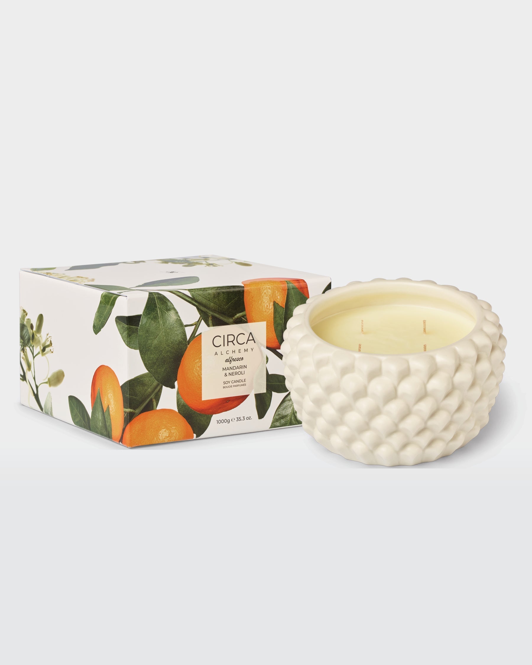 Alchemy Mandarin & Neroli 1kg Soy Candle