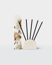 Cotton Flower & Freesia 5x Replacement Scent Stems