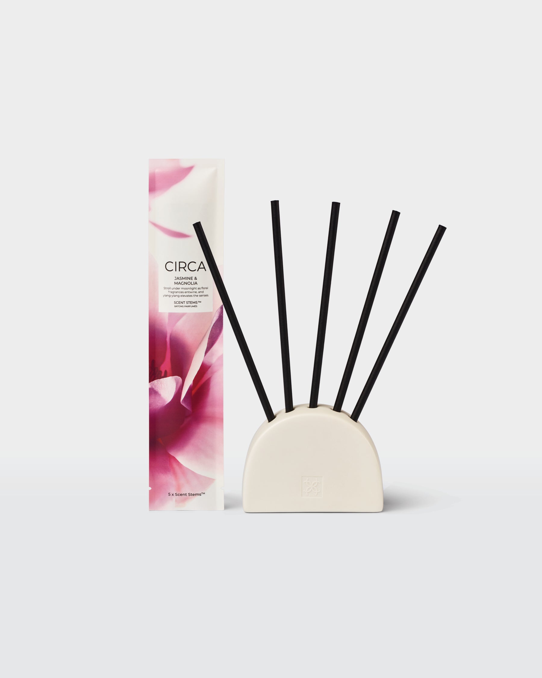 Jasmine & Magnolia 5x Replacement Scent Stems