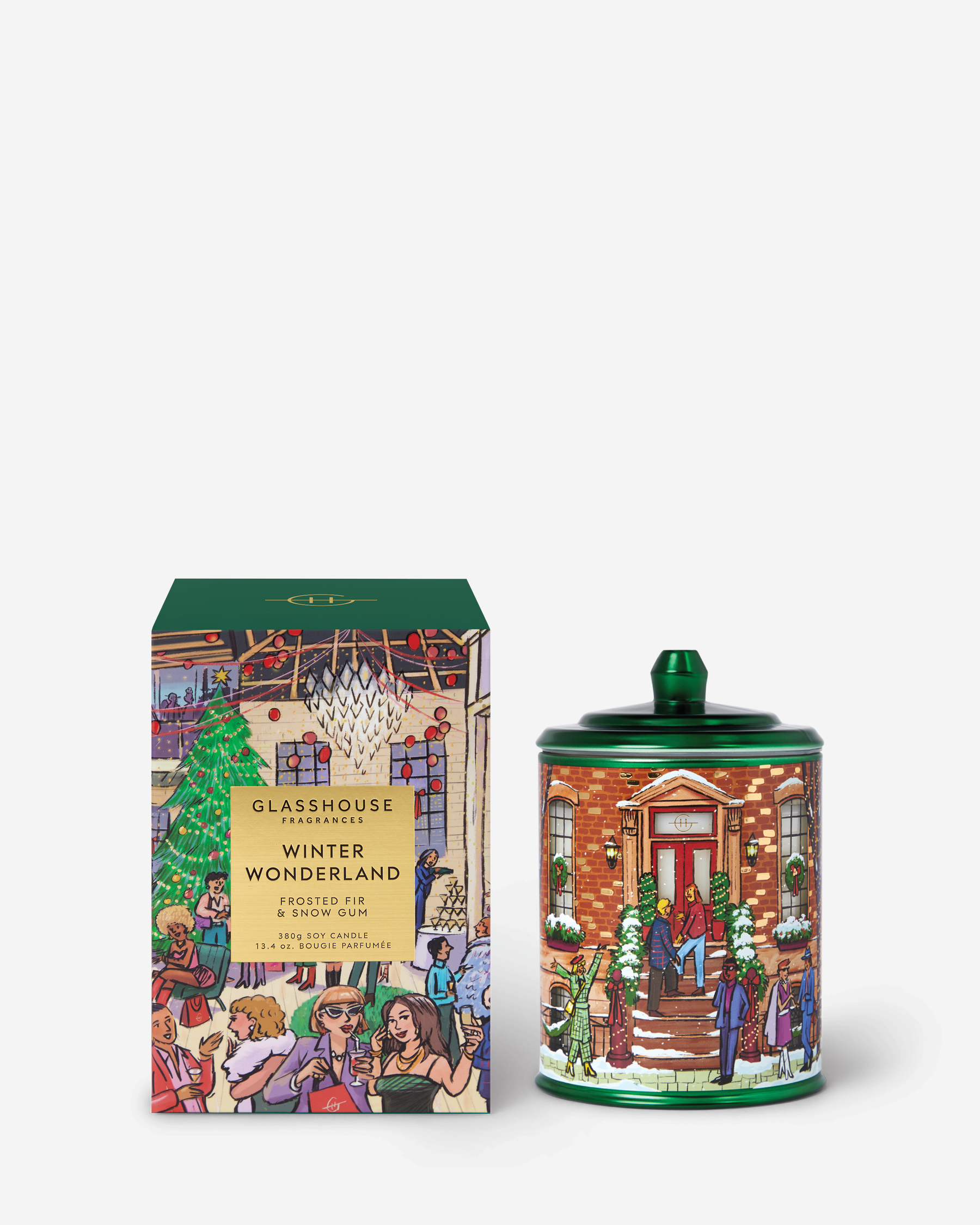 WINTER WONDERLAND | Frosted Fir & Snow Gum | 380g Candle