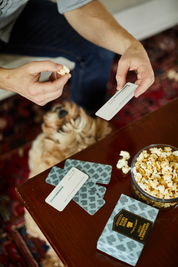 Gentlemens Hardware Movie Trivia cards