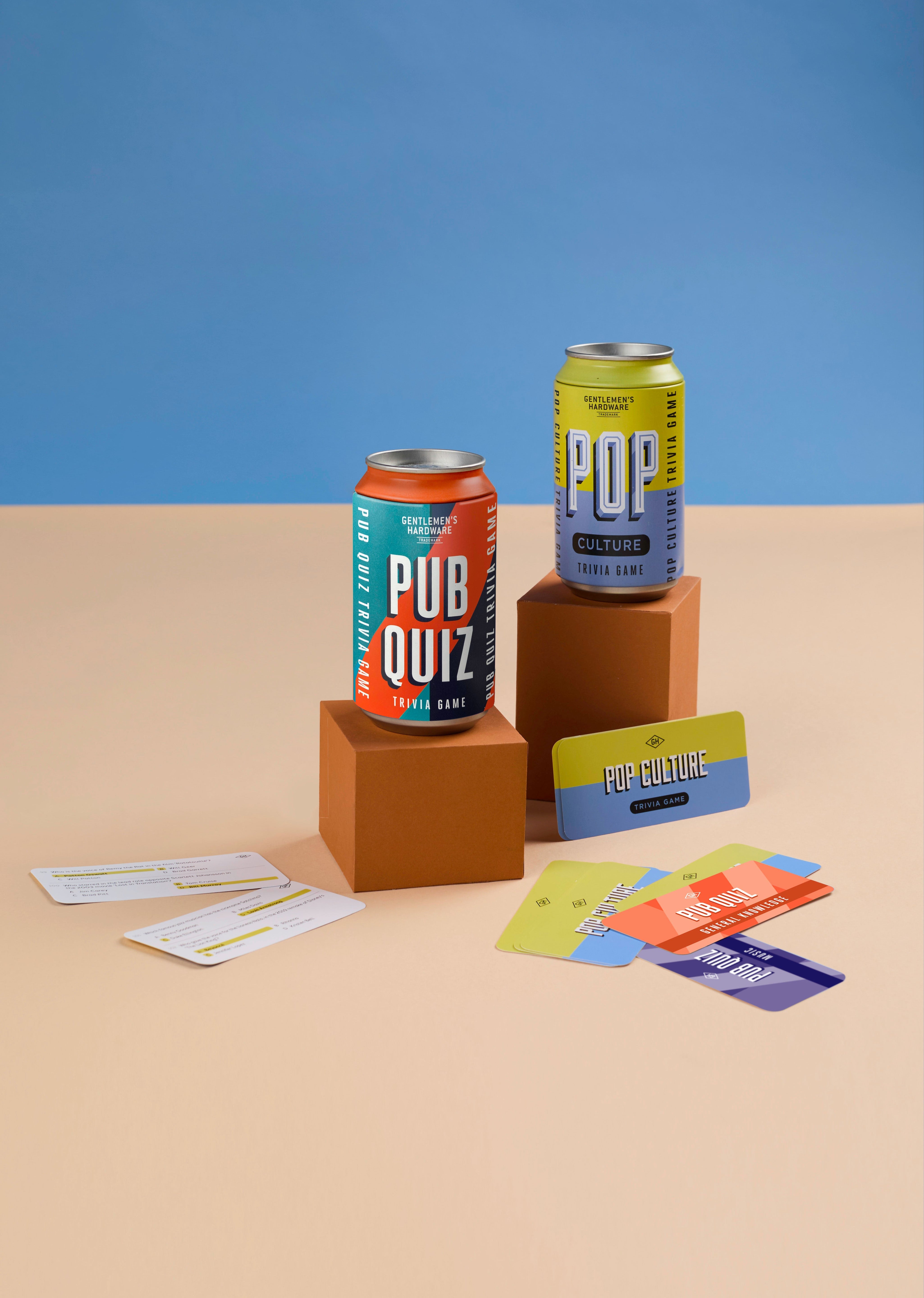 Gentlemens Hardware Pub Quiz in a Can lifestyle