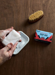 Gentlemens Hardware Adventurer's Soap Bar Basil and Neroli lather