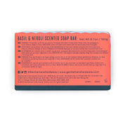 Gentlemens Hardware Adventurer's Soap Bar Basil and Neroli back label