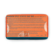 Gentlemens Hardware Fisherman's Soap Bar Mandarin Spice back label