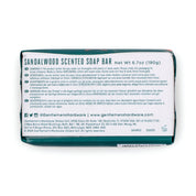 Gentlemens Hardware Golfer's Soap Bar Sandalwood back label