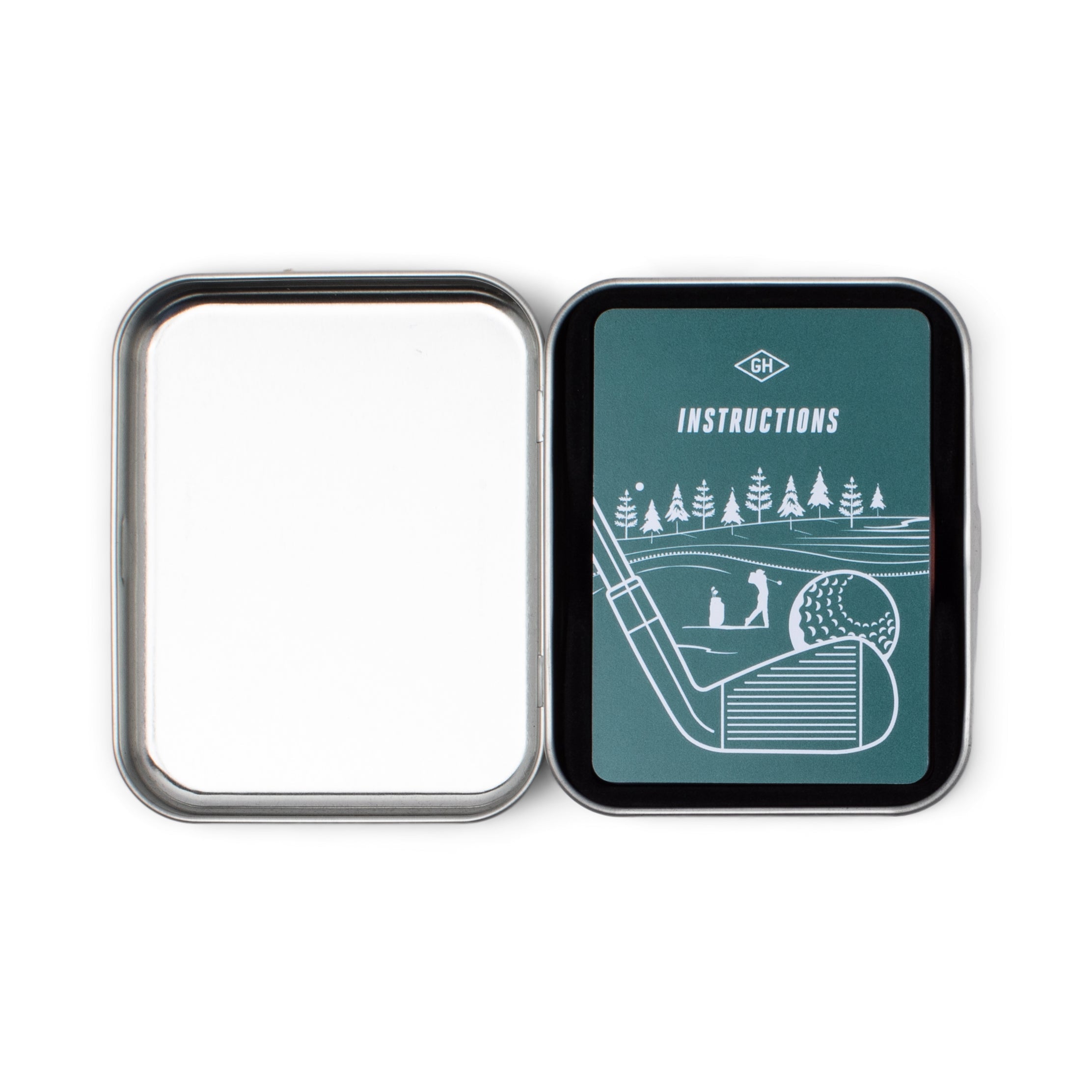Gentlemens Hardware Golf Card Game instructions