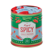 Gentlemens Hardware Socks in a Can Chillies socks