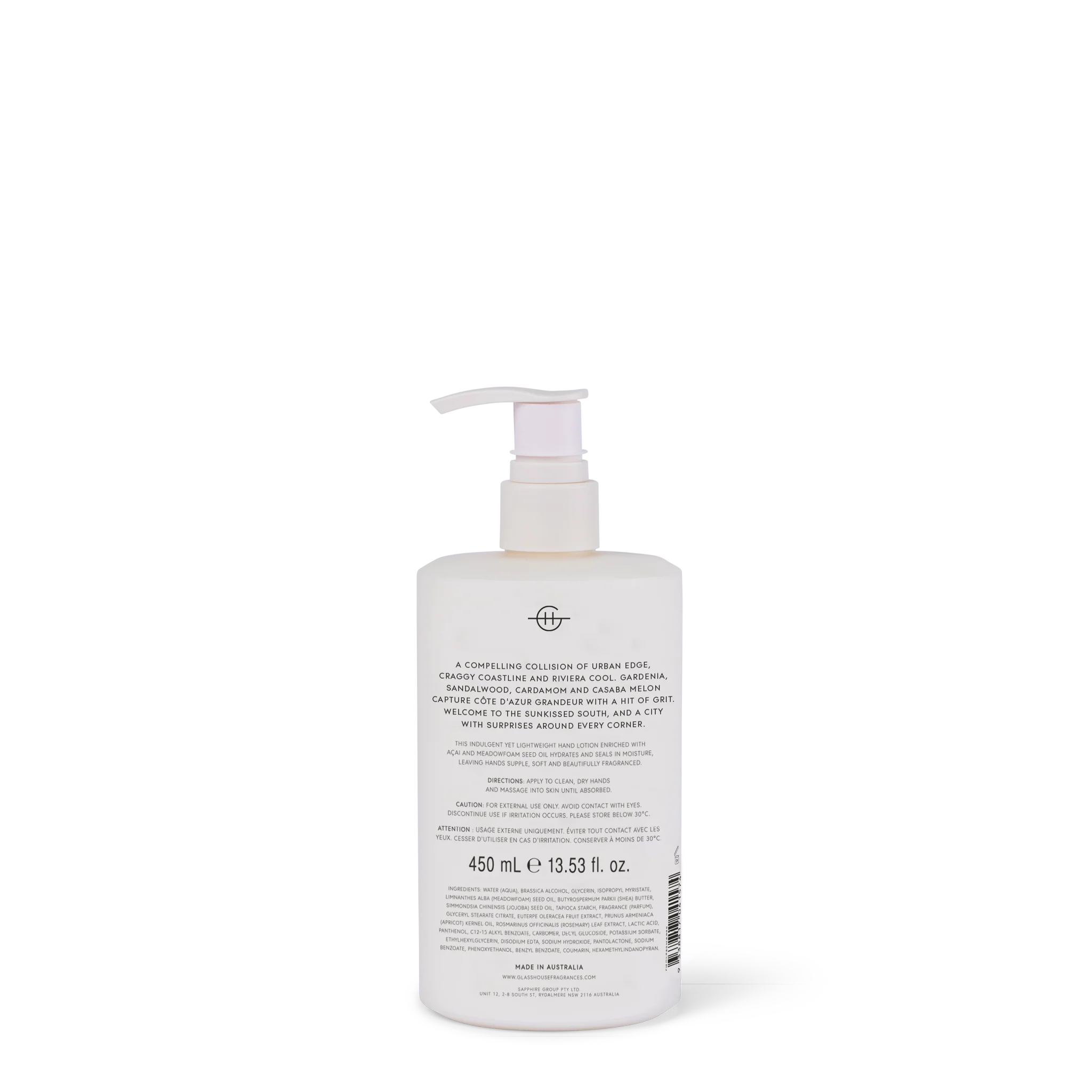MARSEILLE MEMOIR | Gardenia | 450mL Hand Lotion