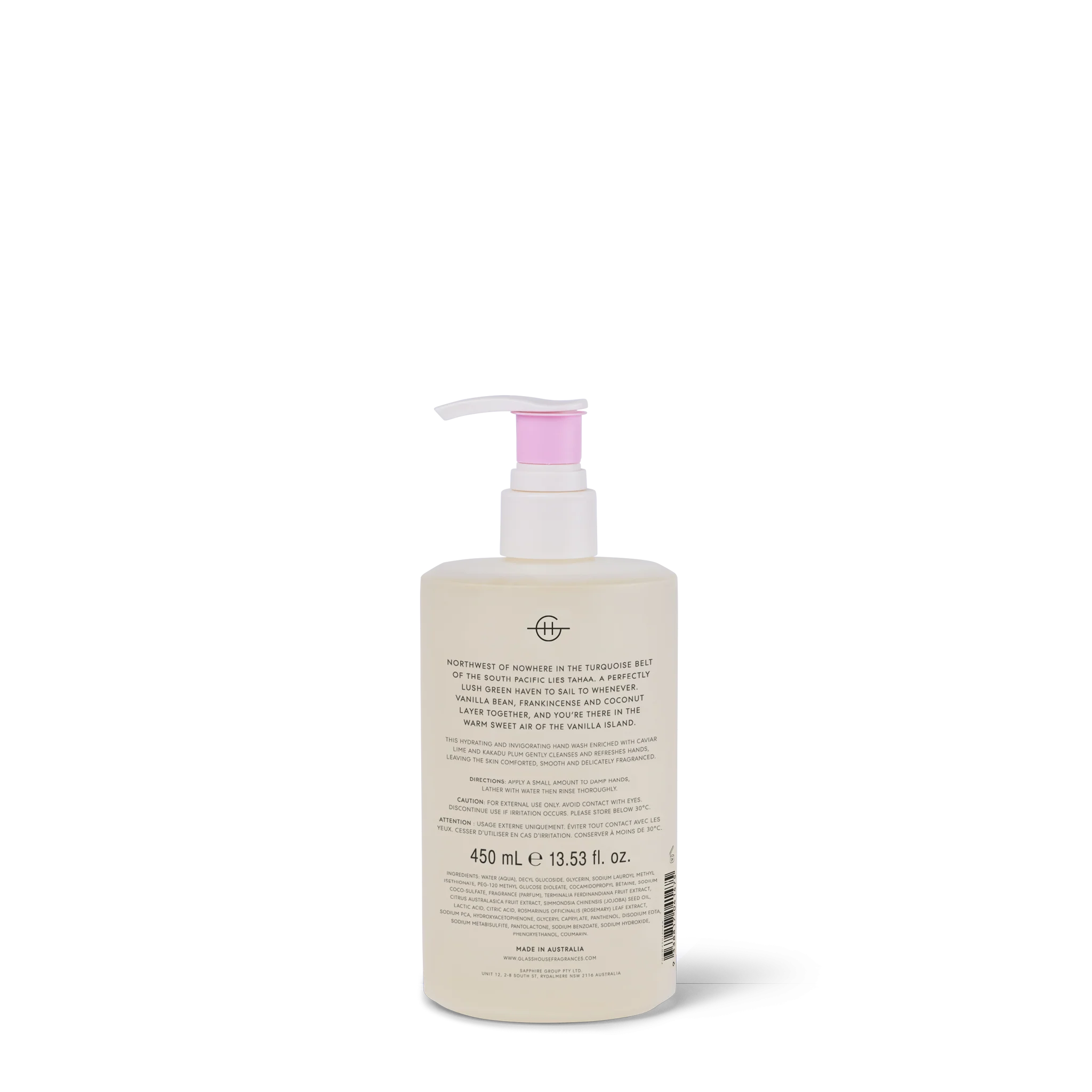 A TAHAA AFFAIR | Vanilla Caramel | 450mL Hand Wash
