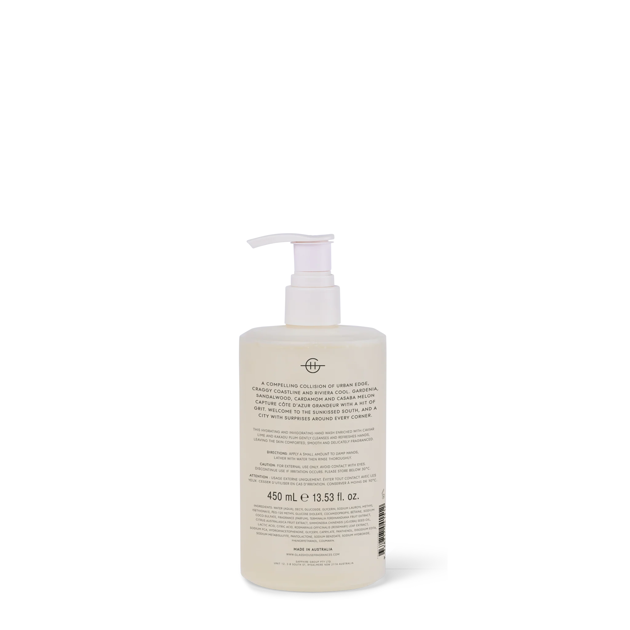 MARSEILLE MEMOIR | Gardenia | 450mL Hand Wash