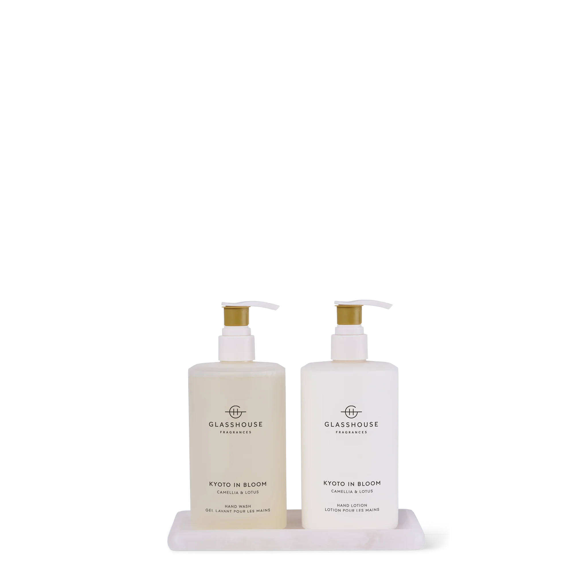 KYOTO IN BLOOM | Camellia & Lotus | Hand Care Duo With Tray