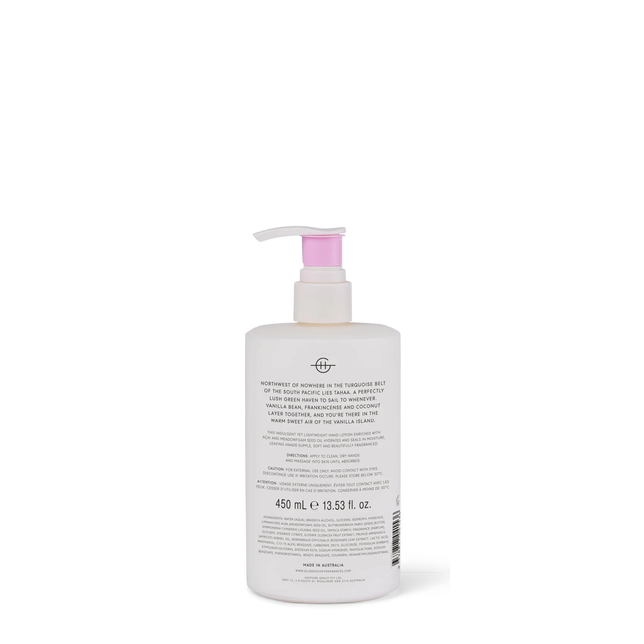 A TAHAA AFFAIR | Vanilla Caramel | 450mL Hand Lotion