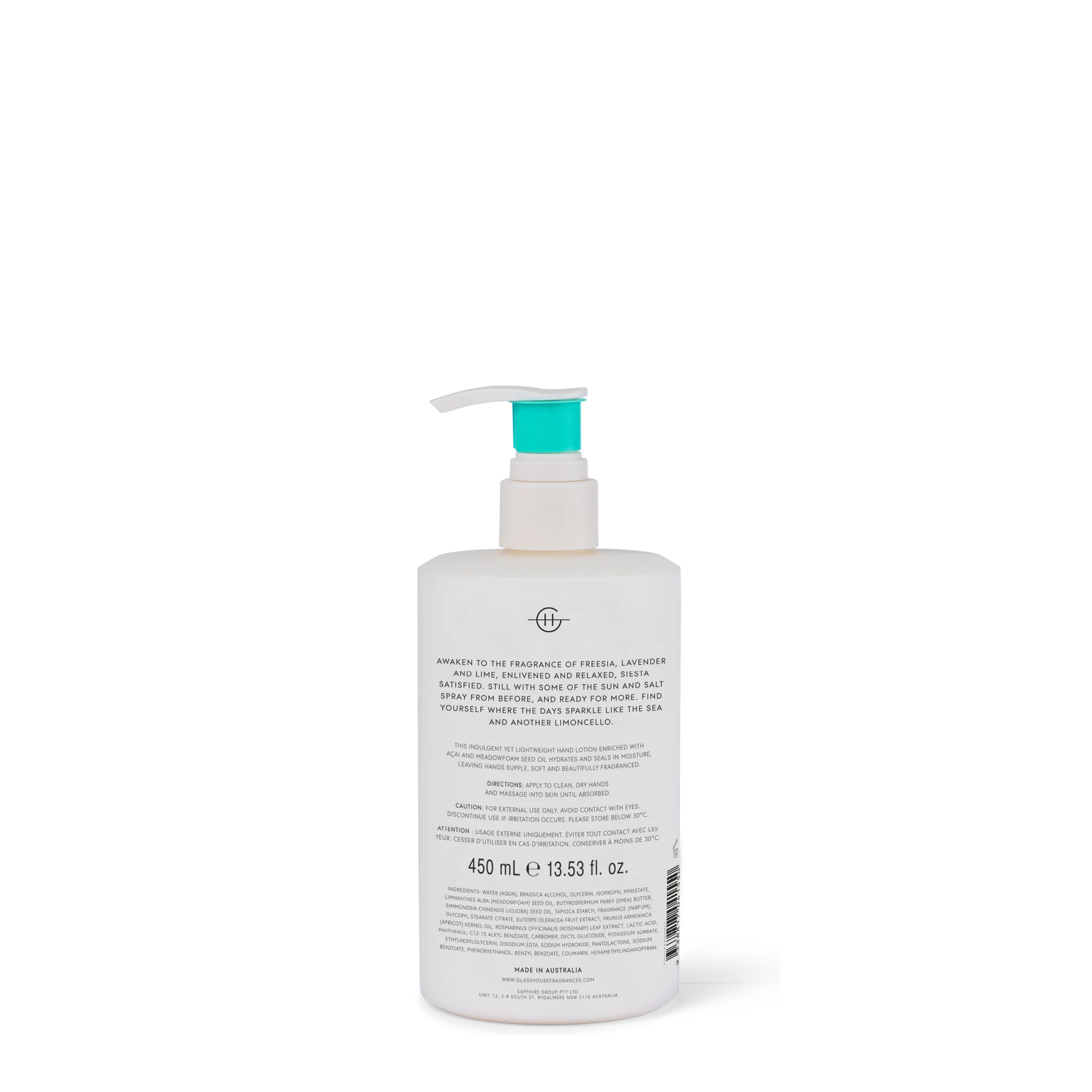 LOST IN AMALFI | Sea Mist | 450mL Hand Lotion