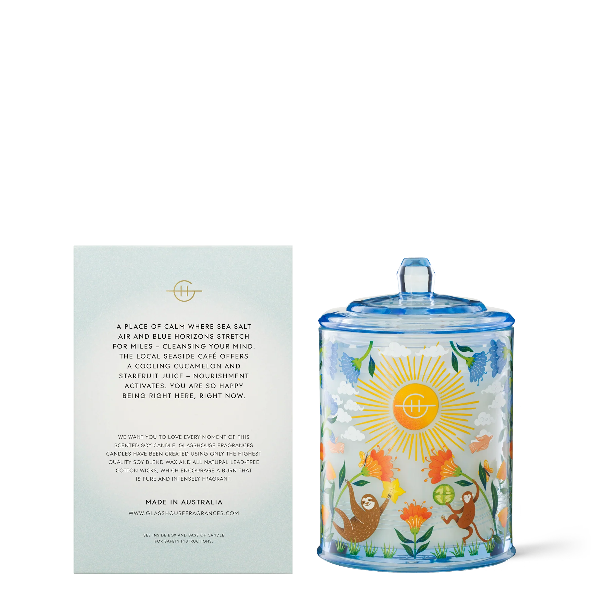 MOCKTAIL MEDITATION | Salted Cucamelon & Starfruit | 380g Soy Limited Edition Candle