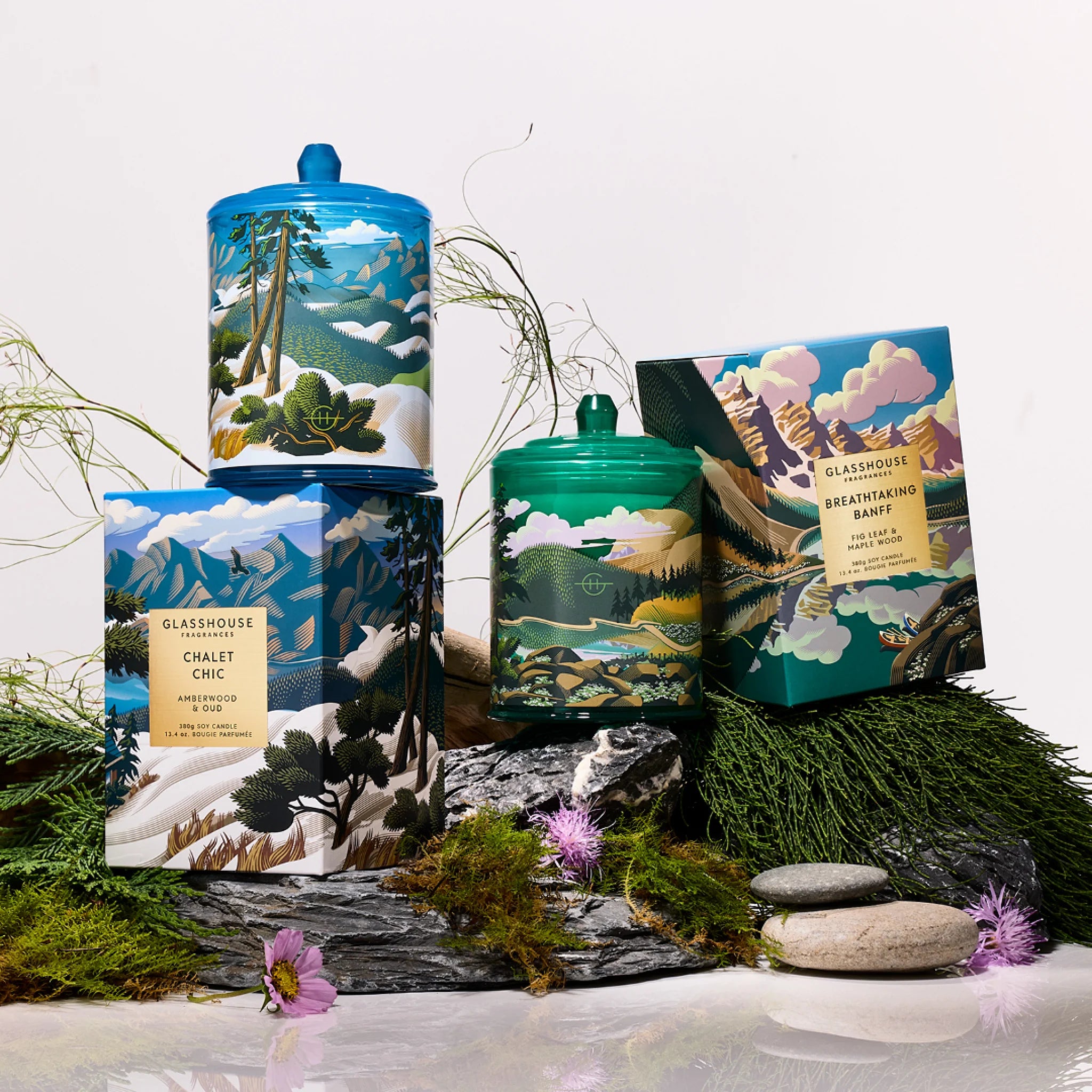 BREATHTAKING BANFF | Maple Wood & Fig Leaf | 380g Soy Candle