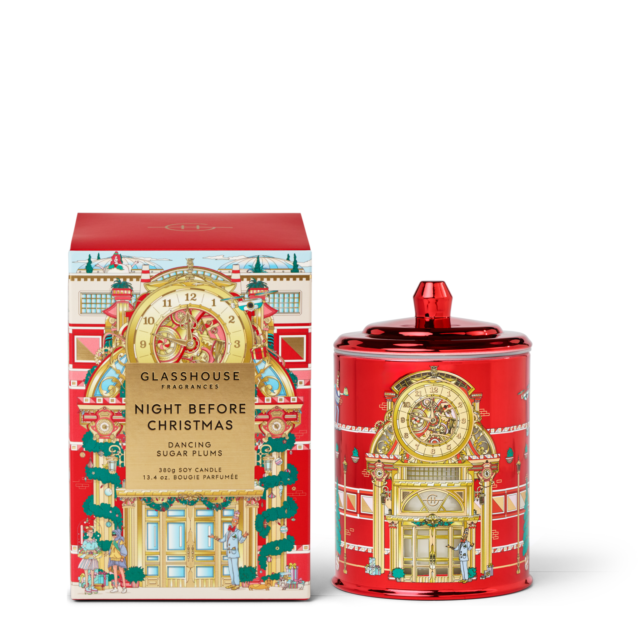 Night Before Christmas — Dancing Sugar Plums — 380g Soy Candle