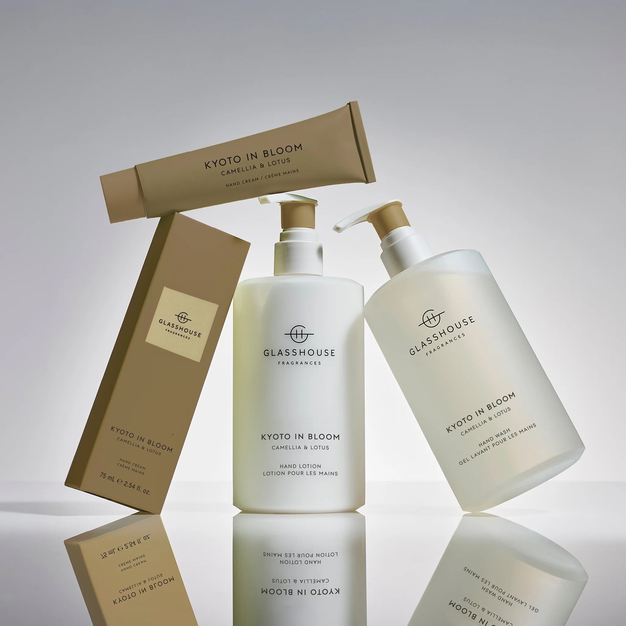 KYOTO IN BLOOM | Camellia & Lotus | Hand Care Duo With Tray