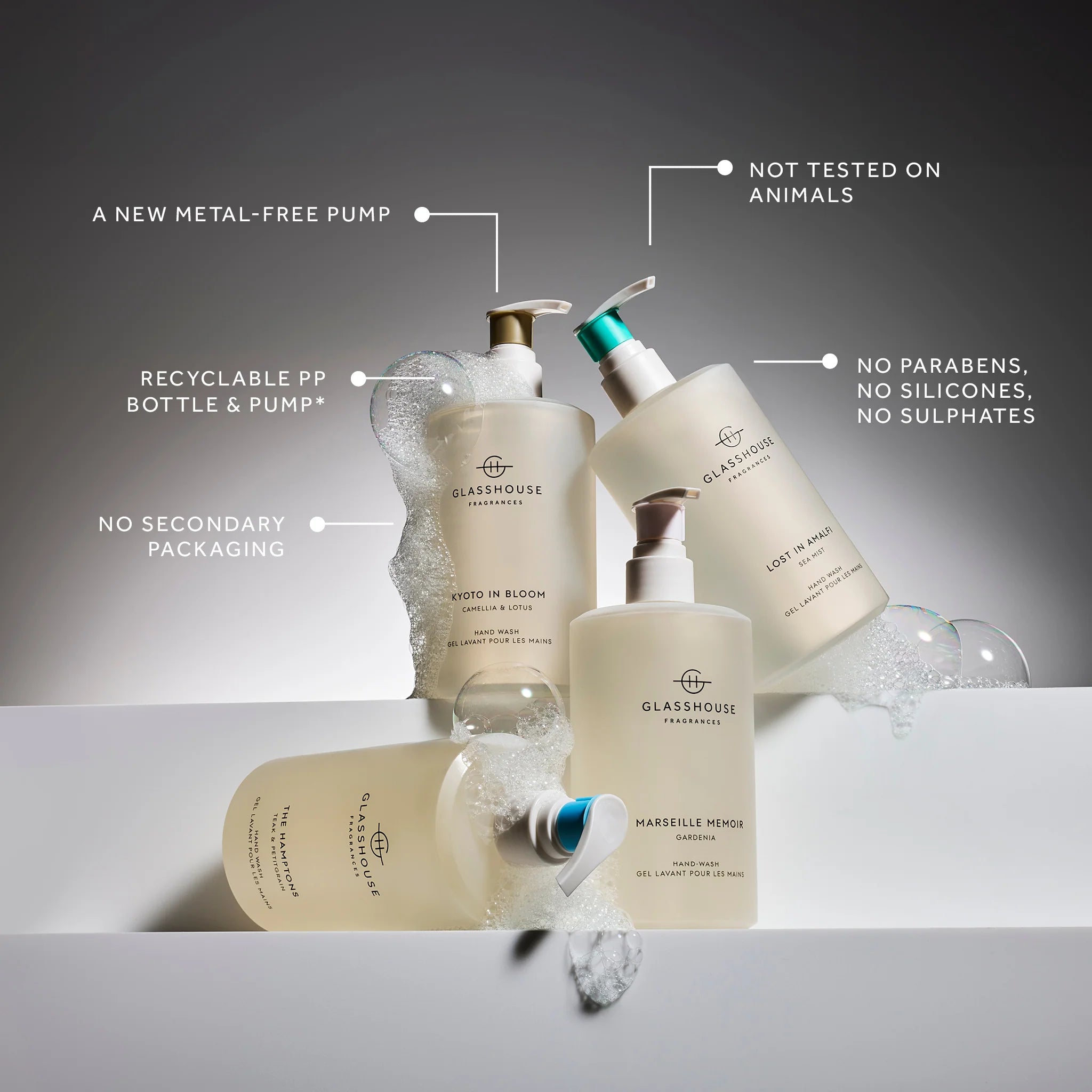 THE HAMPTONS | Teak & Petitgrain | 450mL Hand Wash