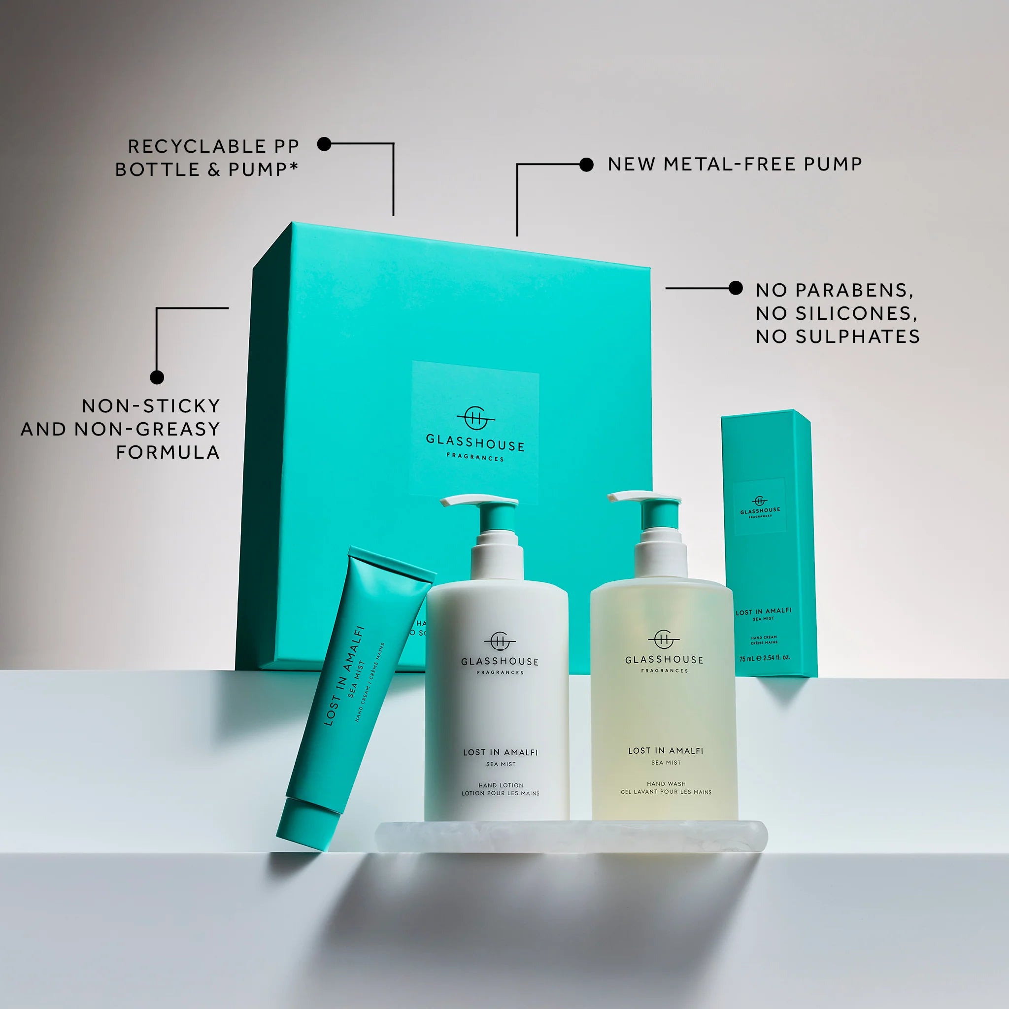 LOST IN AMALFI | Sea Mist | Hand Care Duo With Tray