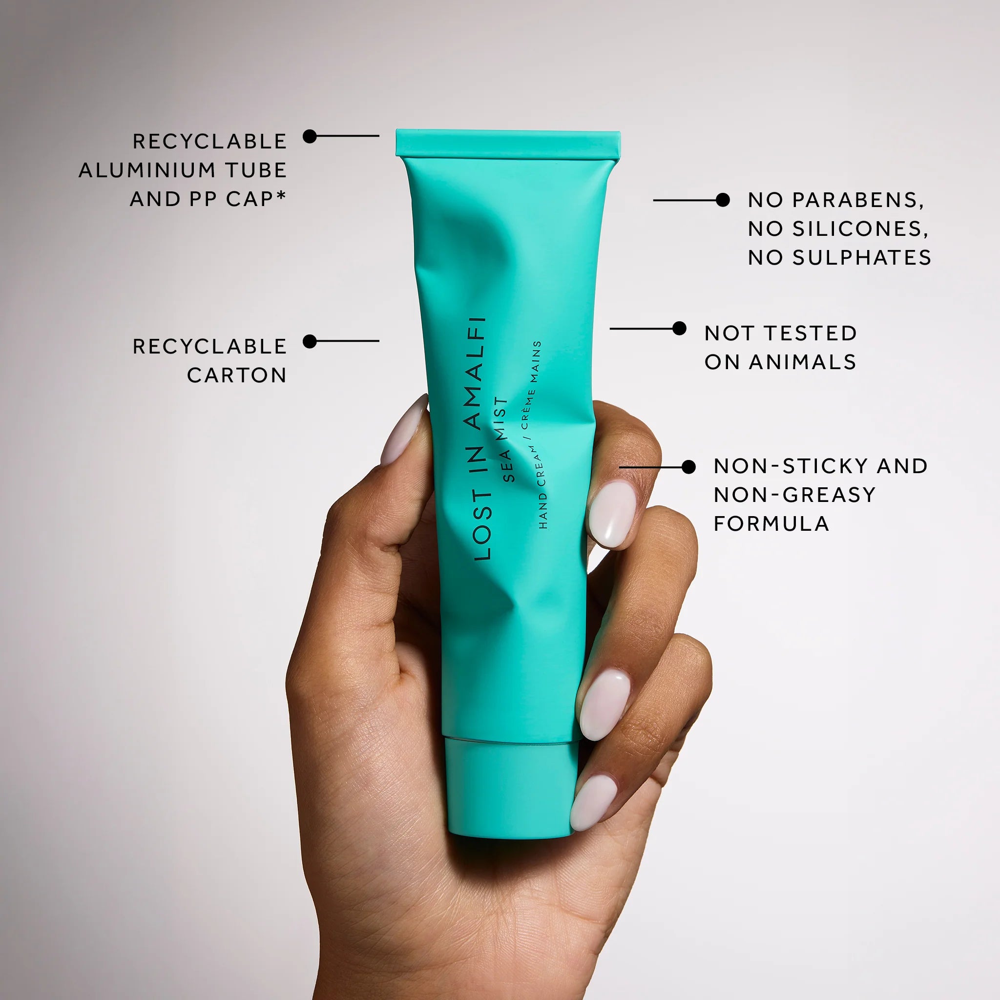 THE HAMPTONS | Teak & Petitgrain | 75mL Hand Cream