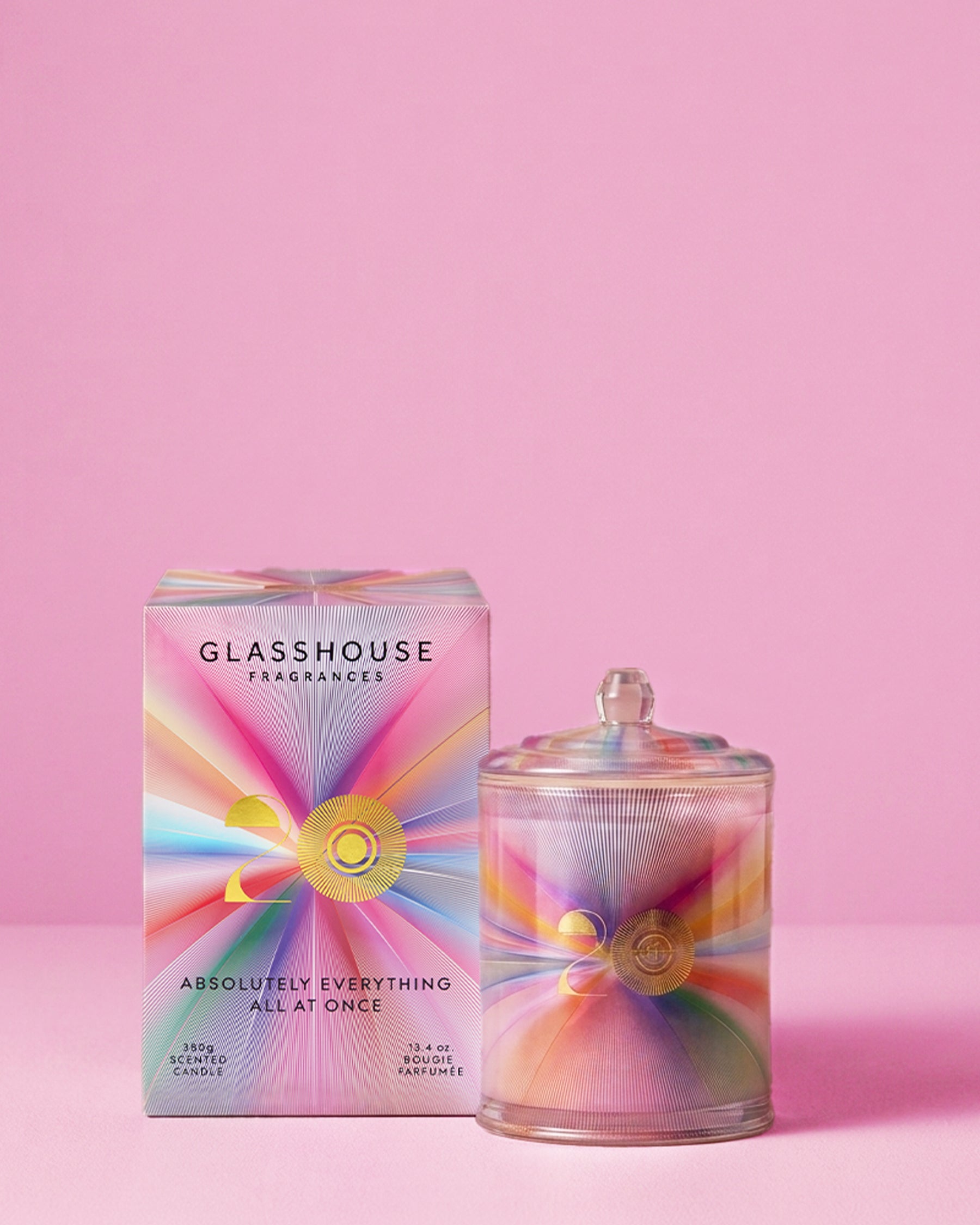 Glasshouse Fragrances Absolutely Everything All At Once 380g Candle packshot