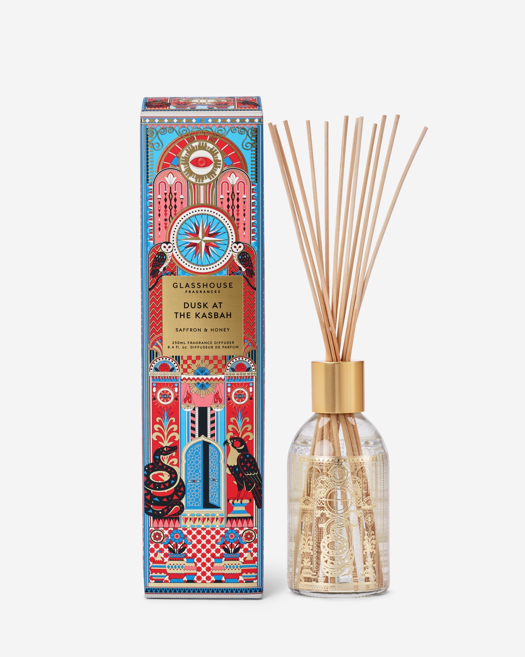 Dusk At The Kasbah 250mL Fragrance Diffuser - Glasshouse Fragrances