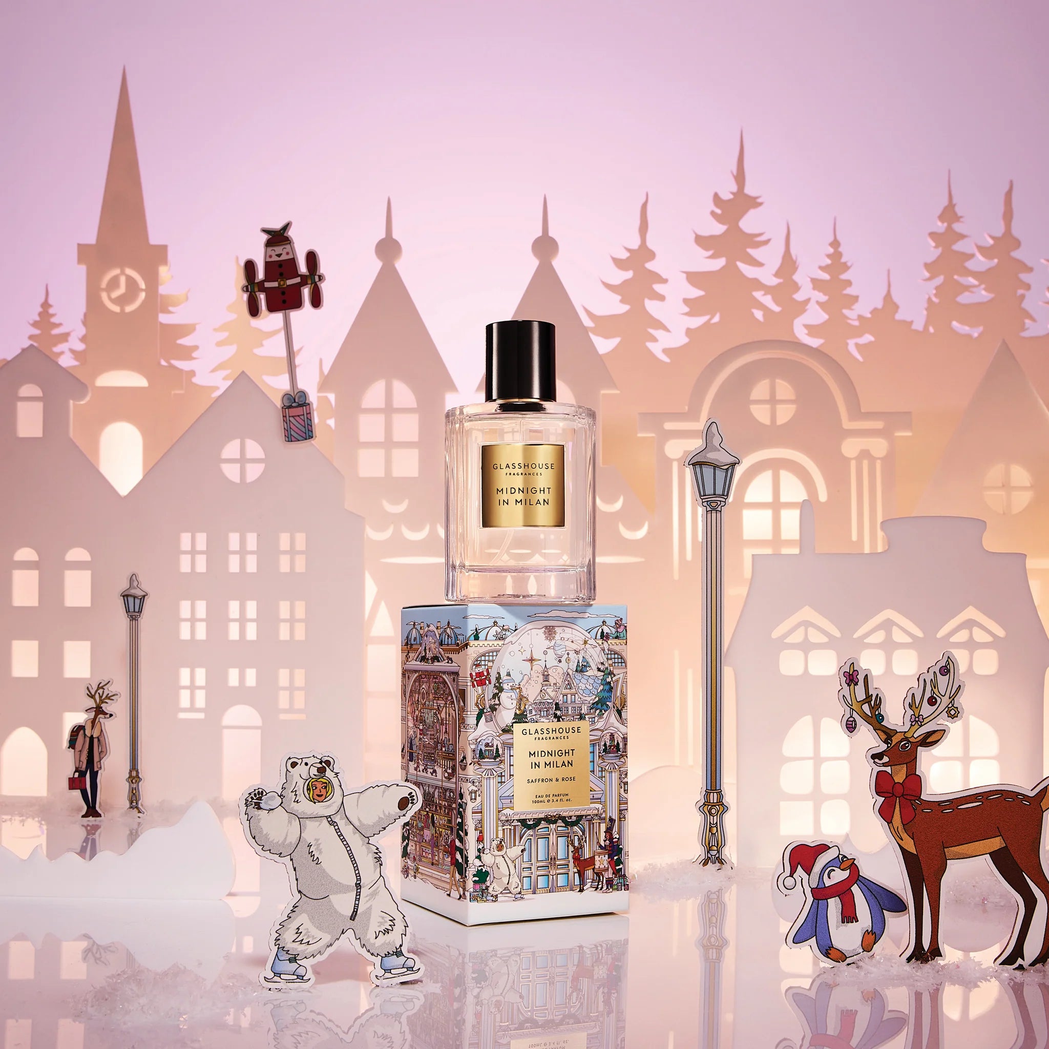 MIDNIGHT IN MILAN | Saffron & Rose | 100mL Eau de Parfum