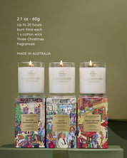CHRISTMAS TRIO | 3 x 60g Candles | Gift Set