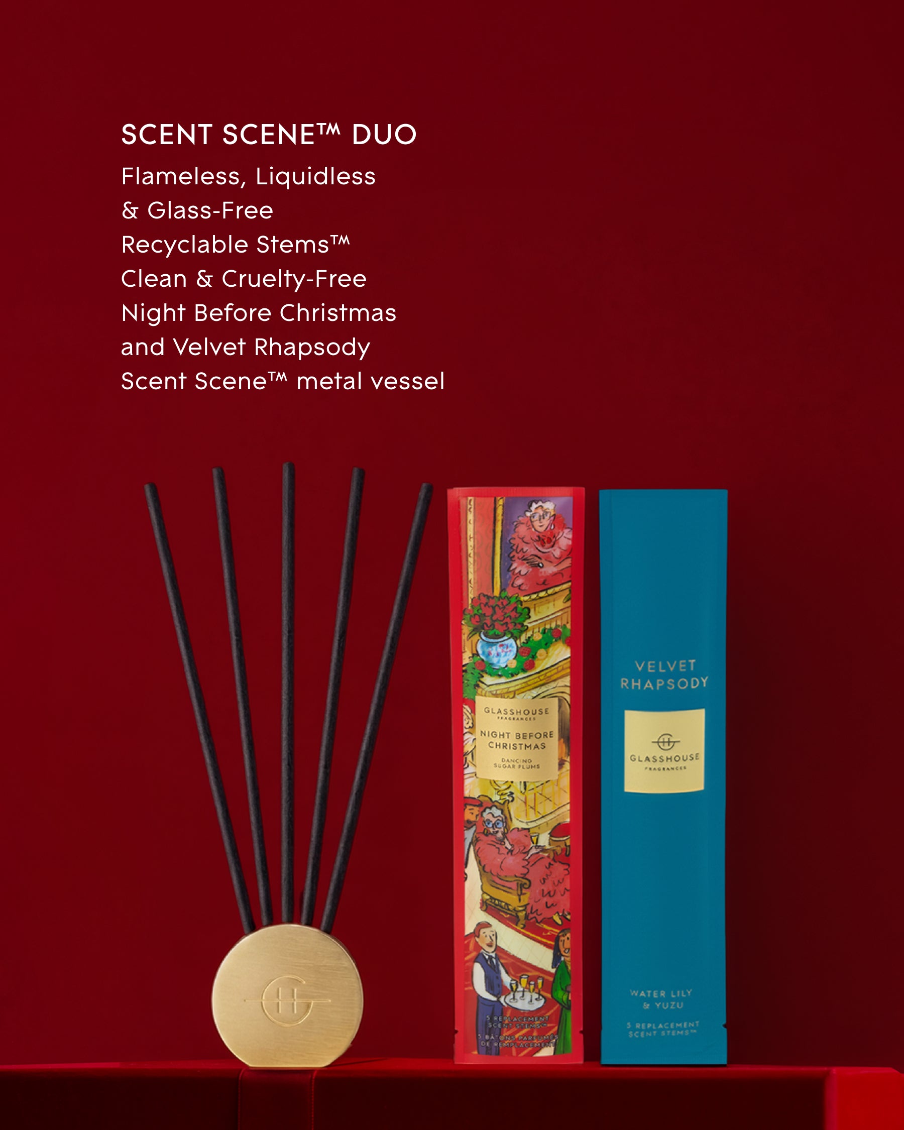 CHRISTMAS SCENT SCENE DUO | Night Before Christmas & Velvet Rhapsody