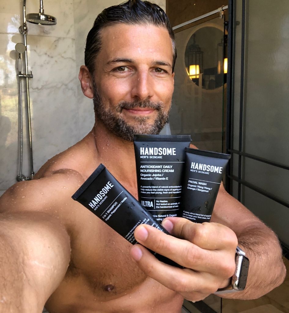 Handsome Facial Wash styled group shot