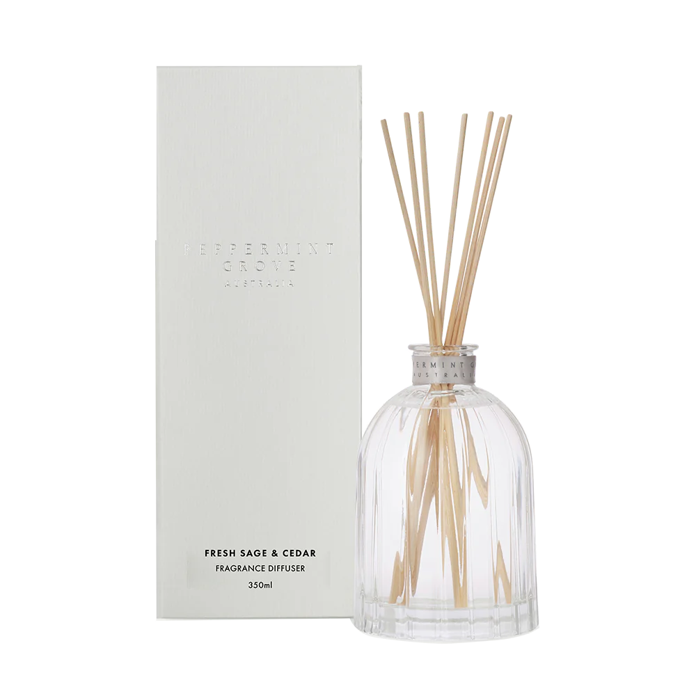 FRESH SAGE & CEDAR | 350ml Fragrance Diffuser