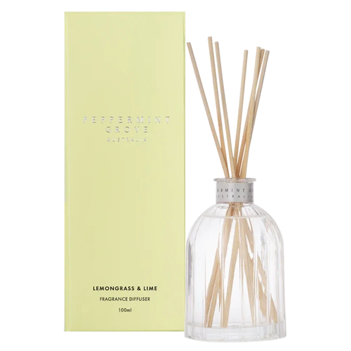 LEMONGRASS & LIME | 100ml Fragrance Diffuser