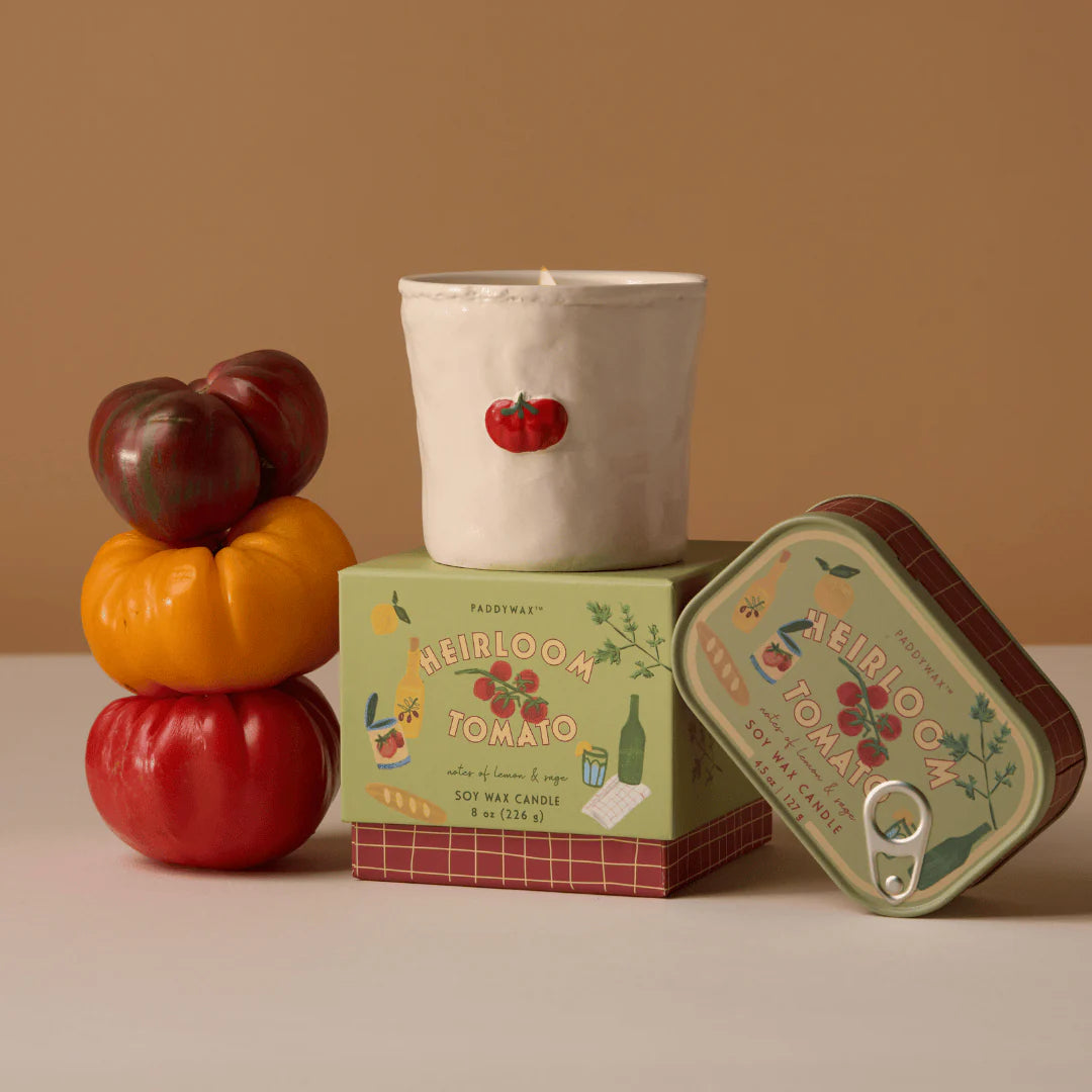 Heirloom Tomato Bistro Ceramic Candle 226g