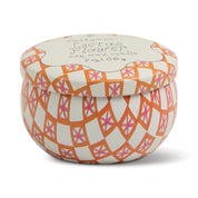 Cactus Flower Tulip Printed Tin Candle 56g