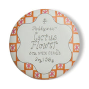 Cactus Flower Tulip Printed Tin Candle 56g