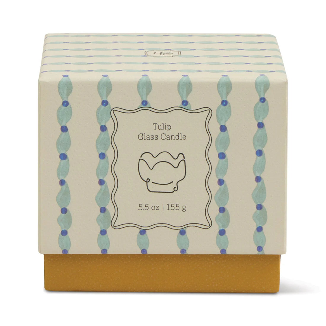 Wisteria & Willow Tulip Glass Candle 155g